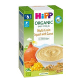 HiPP Multi Grain Squash With Carrot Organic Baby Cereal 200 G (2897)