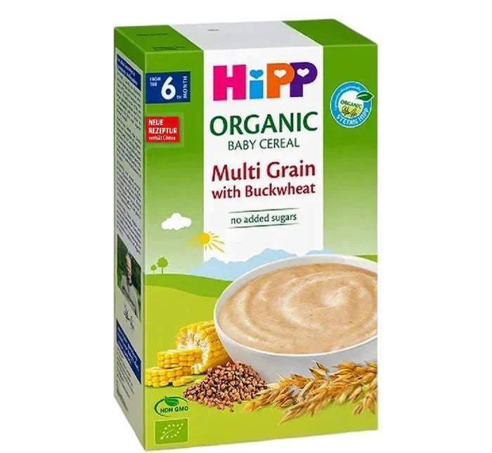 HiPP Multi Grain With Buckwheat Organic Baby Cereal 200G (30407) (EXP:6/30/26)