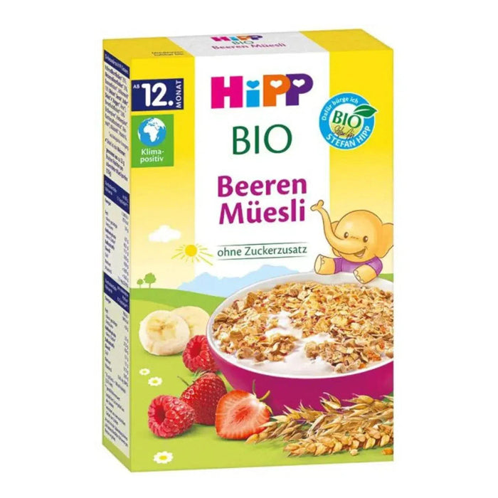 HiPP Organic Cereal Strawberry-Raspberry 200 g (3532-03) (EXP:2/28/26)