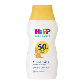 HiPP Sun protection lotion SPF50+, Ultra Sensitive, from birth 200 ml (90800)