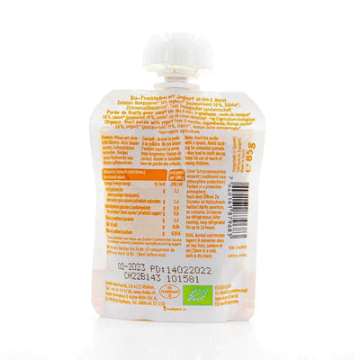 Holle Mango Monkey - Pouch Mango with yogurt 85 g - Euromallusa