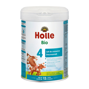 Holle Organic Cow Growing-Up Milk Formula Stage 4 (10+ Months) – Dutch Version (800g)