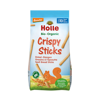Holle Organic Crispy Sticks – Spelt Bread Sticks (80 g) (EXP:07/02/26)
