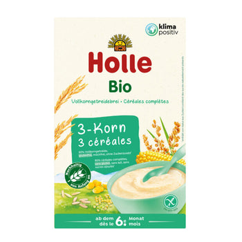 Holle Organic 3-Grain Porridge 250g (108709) (EXP:07/14/26)