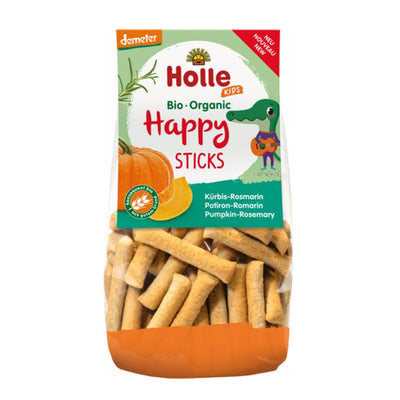 Holle Organic Happy Sticks Pumpkin-Rosemary 100 g