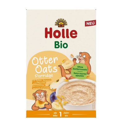 Holle Organic Porridge Otter Oats with Apples, Bananas and Plums 200g (EXP:07/22/26)