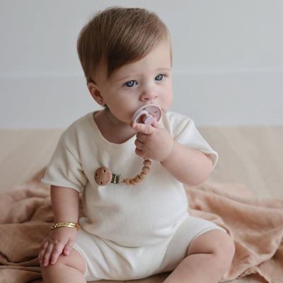 FRIGG Moon Silicone Pacifier – SilkySoft™ Medical Grade Silicone
