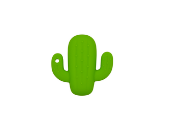 Cactus Silicone Teether – Simple, Safe, and Soothing
