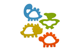 Dinosaur Silicone Teethers & Linking Rings – Comfort Meets Play