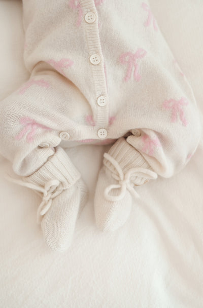 Luna + Luca Bow Cashmere Luxxe Set