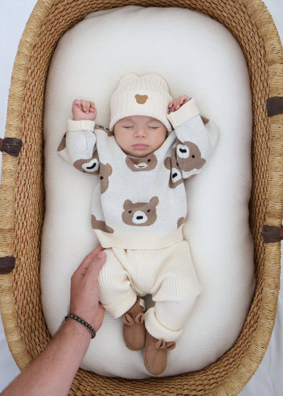 Little Bear Jacquard Sweater