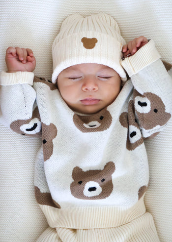 Little Bear Jacquard Sweater