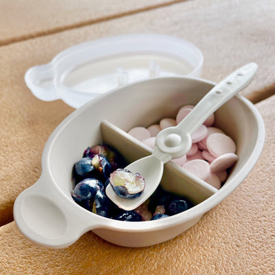 Travel Baby Bowls Set Beige