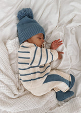 Chunky Knit Striped Sweater