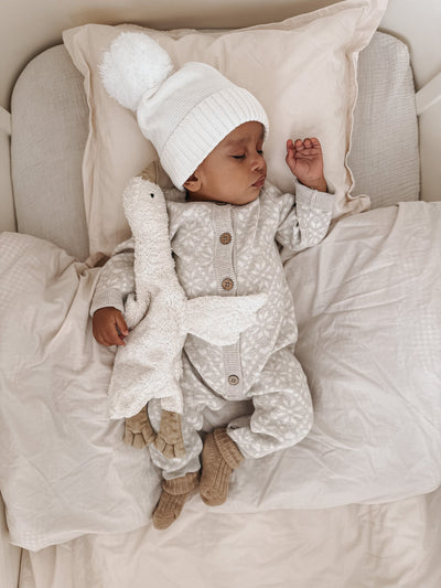 Ski Chalet Jumpsuit – Cozy Nordic Style in Organic Cotton