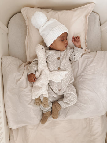 Ski Chalet Jumpsuit – Cozy Nordic Style in Organic Cotton