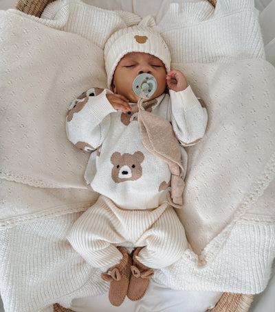 Little Bear Jacquard Sweater