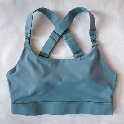 Venice 3 Ultimate Support Full Coverage Nursing & Pumping Sports Bra (Seagrass)