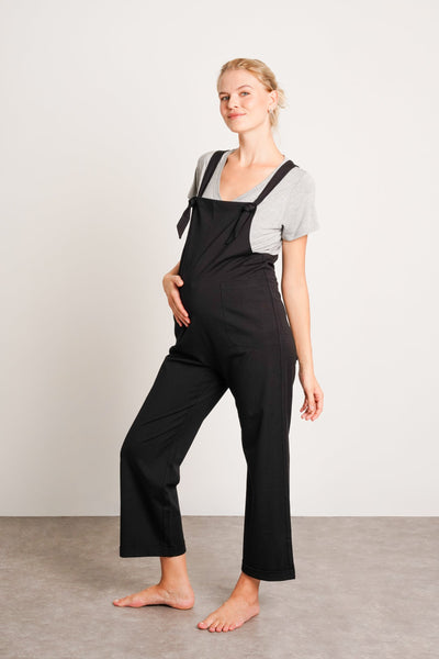 NOM Maternity Imogen Knit Overalls