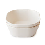 Mushie Square Dinnerware Bowls – BPA-Free Baby Bowl Set
