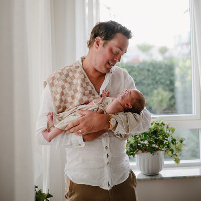 Organic Stretchy Baby Swaddle Blanket