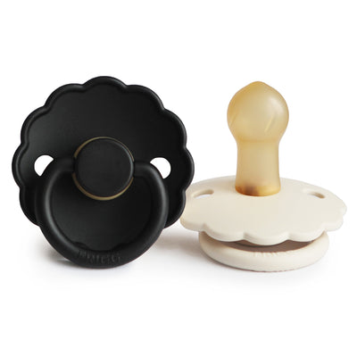 FRIGG Daisy Rubber Pacifier – Natural Latex Baby Pacifier