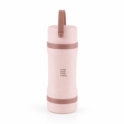 Jili All-In-One Baby Bottle Rose Insulated Travel Bottle 8H Warm
