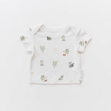 Kit & Petal Short Sleeve Shirt in Forest Friends