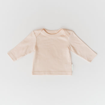 Kit & Petal Long Sleeve Shirt in Rosy Peach
