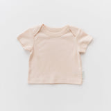 Kit & Petal Short Sleeve Shirt in Rosy Peach