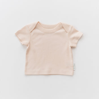 Kit & Petal Short Sleeve Shirt in Rosy Peach