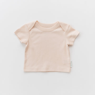 Kit & Petal Short Sleeve Shirt in Rosy Peach