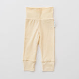 Kit & Petal Fold-Over Pants in Sunny Yellow