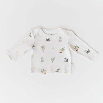 Kit & Petal Long Sleeve Shirt in Forest Friends