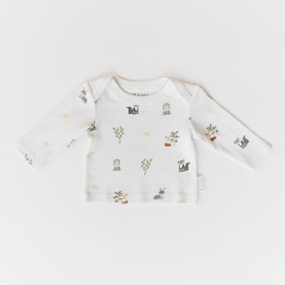 Kit & Petal Long Sleeve Shirt in Forest Friends
