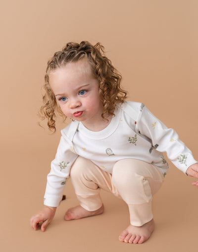 Kit & Petal Long Sleeve Shirt in Forest Friends