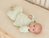 Kit & Petal Fold-Over Pants in Leafy Green