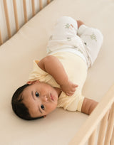 Kit & Petal Short Sleeve Bodysuit in Sunny Yellow