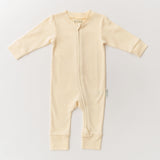Kit & Petal Long Sleeve Romper in Sunny Yellow