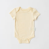 Kit & Petal Short Sleeve Bodysuit in Sunny Yellow