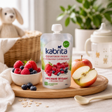 Kabrita Berries And Apple Puree With Sweet Goat Milk Cream 100G (300101)