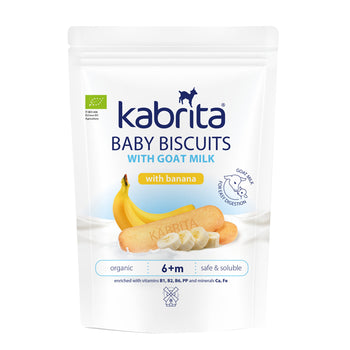 Kabrita Baby Biscuits with Banana and Goat Milk 115 g
