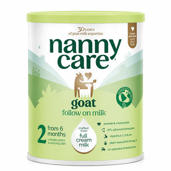 Nannycare Goat Milk Follow-On Formula Stage 2 900g UK (6+ Months)