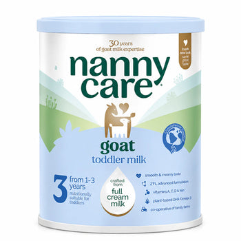 Nannycare Goat Milk Formula Stage 3 Toddler Milk 900g (1–3 Years) – UK