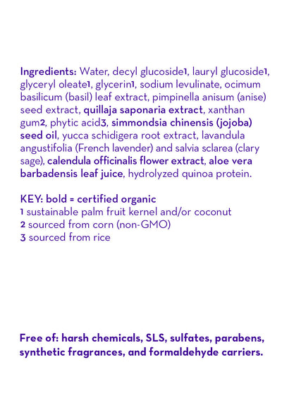 California Baby Calming Lavender & Clary Sage Shampoo & Bodywash – Gentle Plant-Based Cleanser