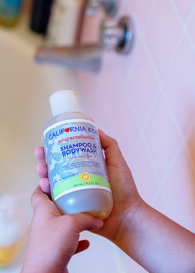 California Baby Super Sensitive Shampoo & Bodywash – Fragrance-Free, Plant-Based Cleanser
