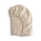 Mushie Extra Soft Muslin Crib Sheet