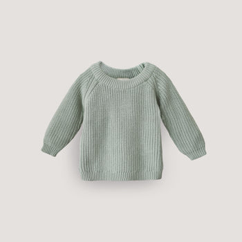 Organic Chunky Knit Baby Sweater