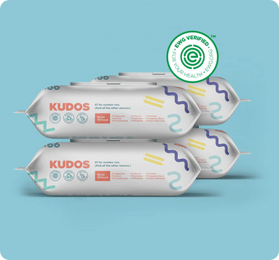 Kudos One-Month Supply of Wipes (4 Packs)
