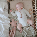 Mushie Star Lovey Blanket – Organic Cotton Baby Comfort Blanket